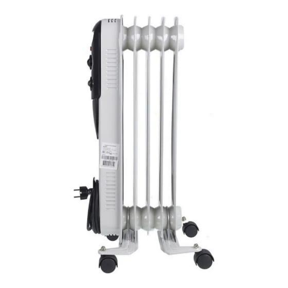 Радиатор электрич. 5 секц. масл. ОМПТ- 5Н (1кВт) Ресанта 67/3/2