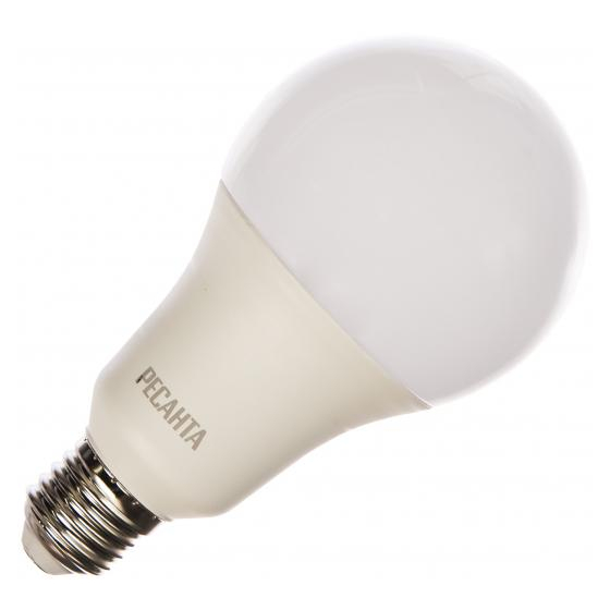 Лампа светодиодная LL-R-A80-20W-230-4K-E27 Груша 20Вт нейтр. E27 Ресанта 76/1/22