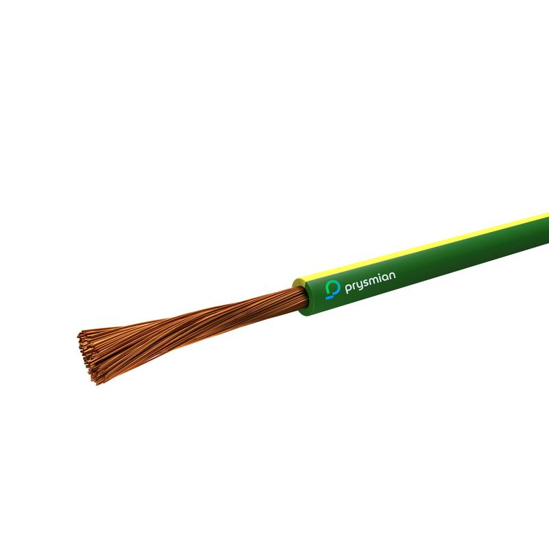 Провод ПуГВнг(А)-LS 1х4 Ж/З (бухта) (м) РЭК-PRYSMIAN 0501060301