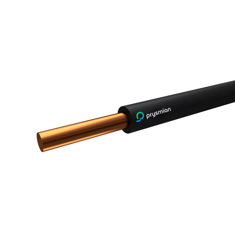 Провод ПУВнг(А)-LS 1х10 Ч (бухта) (м) РЭК-PRYSMIAN 0601080101