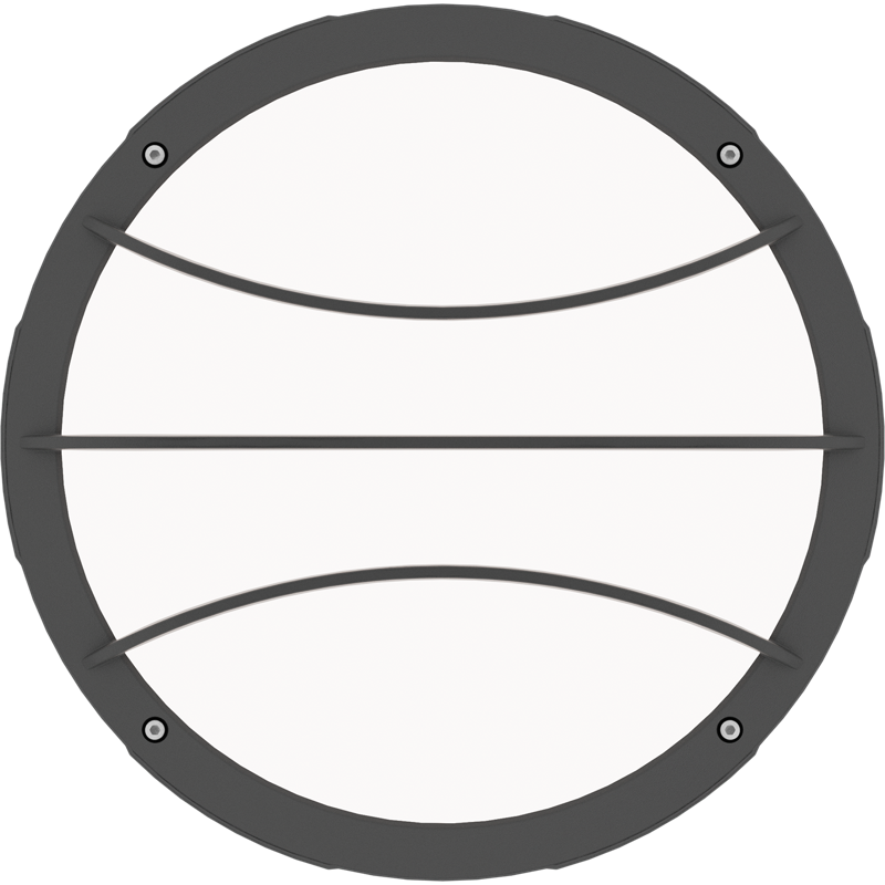 Светильник Granda L NBT 17 F123 1х23Вт E27 IP65 настен. серебр. СТ 1430000060