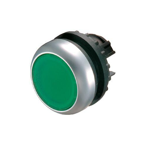 Головка управляющая кнопки с подсветкой M22-DRL-G EATON 216948