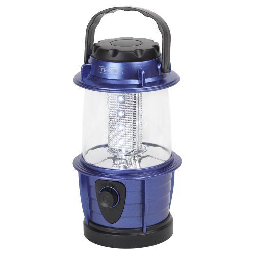 Фонарь светодиодный кемпинговый KB-101 12LED элементы питания 3хAA (не в компл.) син. металлик Трофи Б0054482