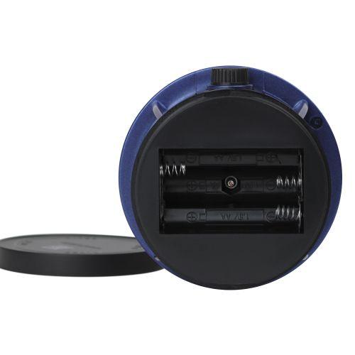 Фонарь светодиодный кемпинговый KB-101 12LED элементы питания 3хAA (не в компл.) син. металлик Трофи Б0054482