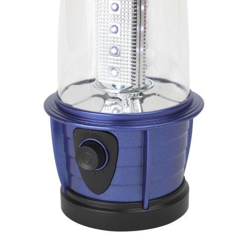 Фонарь светодиодный кемпинговый KB-101 12LED элементы питания 3хAA (не в компл.) син. металлик Трофи Б0054482