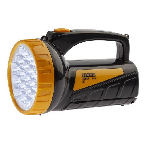 Фонарь TSP19 аккум. 4В 2А.ч 19+18хLED ЗУ 220В карт. упак. Трофи C0045552/Б0008436