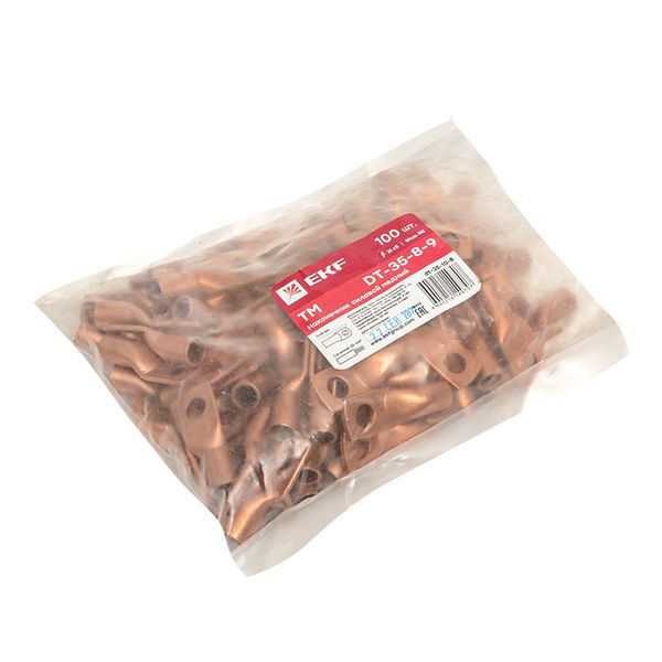 Наконечник медный DT-35-10-8 (ТМ) EKF dt-35-10-8