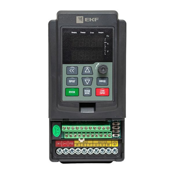 Преобразователь частоты 0.75/1.5кВт 1х230В VECTOR-100 PROxima EKF VT100-0R7-1B