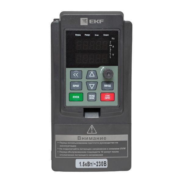 Преобразователь частоты 1.5/2.2кВт 1х230В VECTOR-100 PROxima EKF VT100-1R5-1B