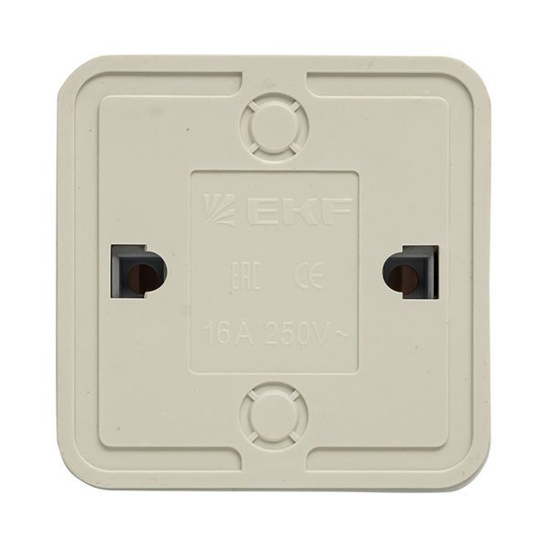 Выключатель проходной 1-кл. ОП Рим 10А IP20 бел. EKF ENV10-025-10