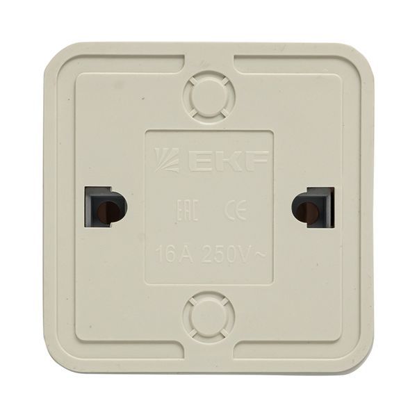 Выключатель проходной 1-кл. ОП Рим 10А IP20 с индикатором бел. EKF ENV10-125-10