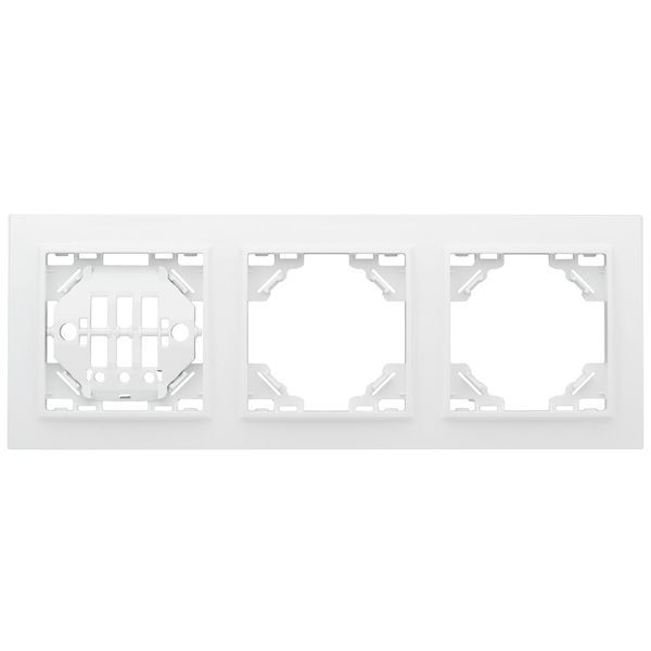 Рамка 3-м Минск горизонтальная бел. Basic EKF ERM-G-303-10 Рамка 3-м Минск горизонтальная бел. Basic EKF ERM-G-303-10