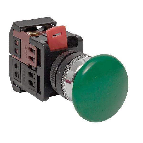 Кнопка AEA-22 "Грибок" зел. NO+NC EKF pbn-aea-g