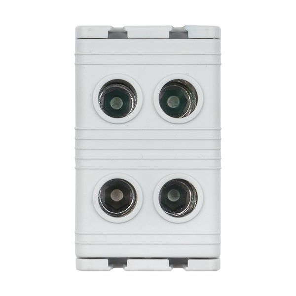 Клемма силовая вводная двойная КСВ 16-50кв.мм сер. EKF plc-kvs2-16-50-grey