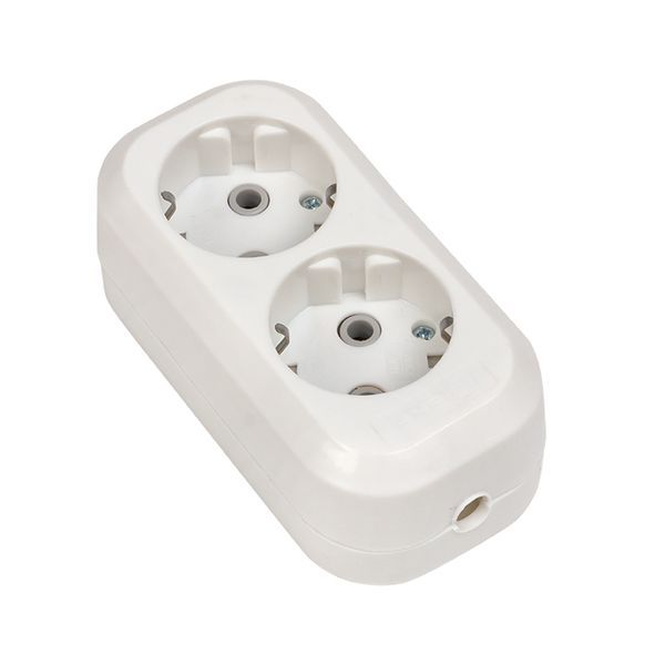 Колодка удлинителя 2-м с заземл. 16А Эксперт 3.5кВт AKB16-2 Колодка удлинителя 2-м с заземл. 16А Эксперт 3.5кВт AKB16-2