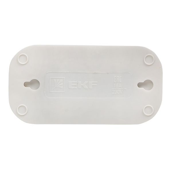 Колодка удлинителя 2-м с заземл. 16А Эксперт 3.5кВт AKB16-2