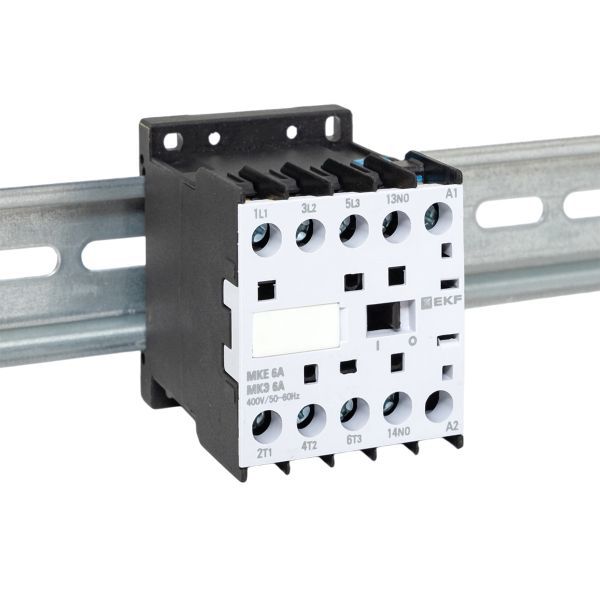 Мини-контактор МКЭ 6А кат. 400В AC 1НО PROxima Mctr-s-6-400