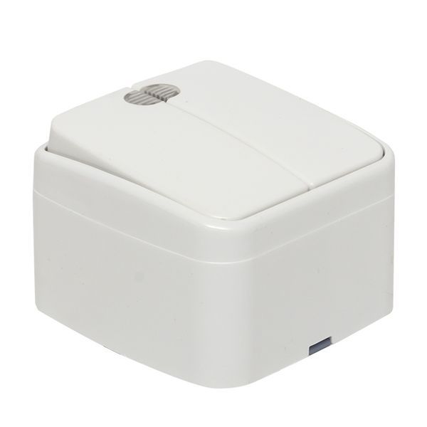 Выключатель 2-кл. ОП Минск 10А IP20 с индикатором бел. Basic EGV10-123-10