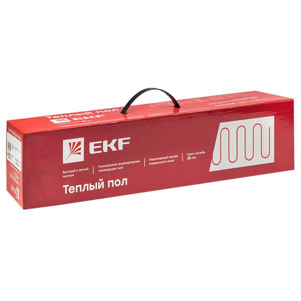 Комплект "Теплый пол" (мат) двухжил. "Уют" 0.5кв.м 75Вт Proxima EKF nm2-75-0.5