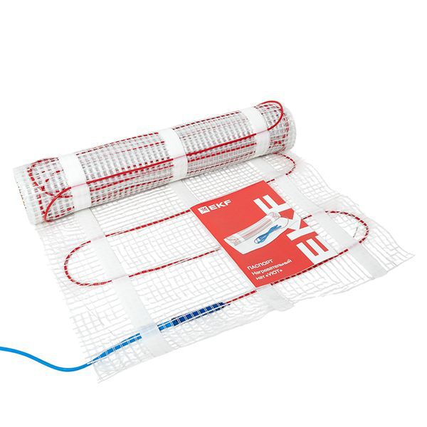 Комплект "Теплый пол" (мат) двухжил. "Уют" 3кв.м 450Вт Proxima EKF nm2-450-3
