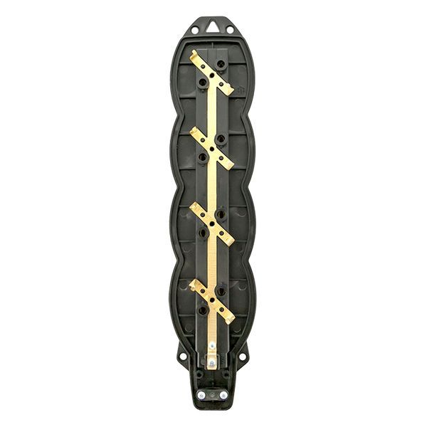 Розетка 4-м 16А IP44 2P+PE 230В с защ. крышками каучук Basic EKF RPS-020-16-230-44