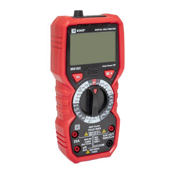 Мультиметр цифровой MS18C Expert EKF In-180701-pm18C