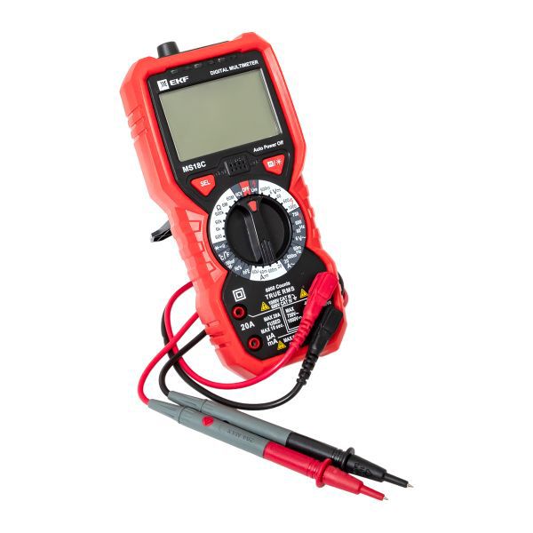 Мультиметр цифровой MS18C Expert EKF In-180701-pm18C