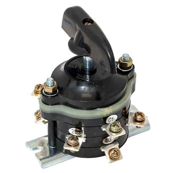 Переключатель пакетный 1-кл. 40А IP00 ПП 3-40/Н2 М3 исп.3 черн. pp-3-40-3