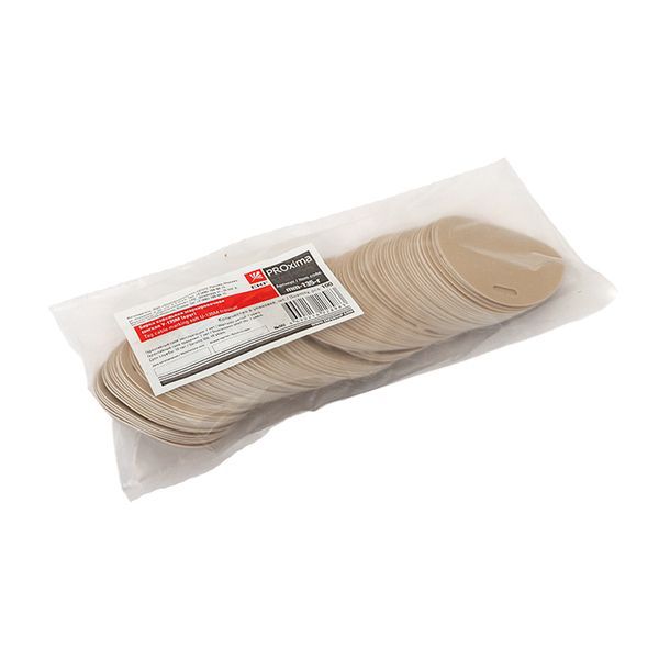 Бирка маркировочная мягкая У-135М (круг) (уп.100шт) PROxima EKF mm-135-r