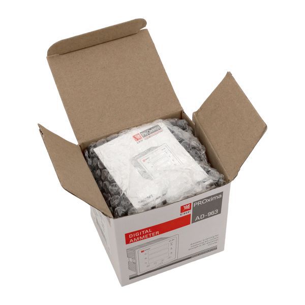 Амперметр цифровой AD-963 на панель 96х96 трехфазный EKF ad-963