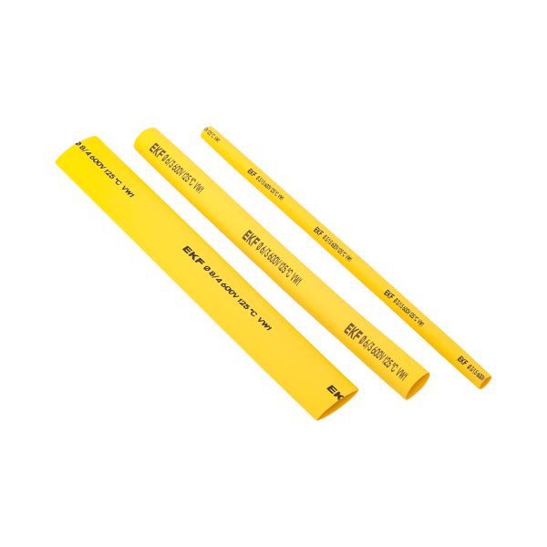 Набор трубок термоусадочных ТУТ 3/1.5; 4/2; 5/2.5; 6/3; 8/4 (6 цветов по 5шт 100мм) PROxima EKF tut-n-3-r