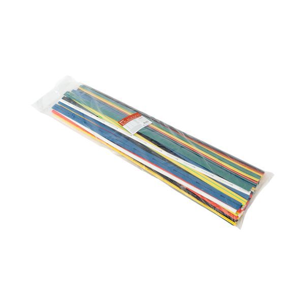 Термоусадочная трубка ТУТ набор разного диаметра 7 цветов по 7 шт длина 1 метр PROxima