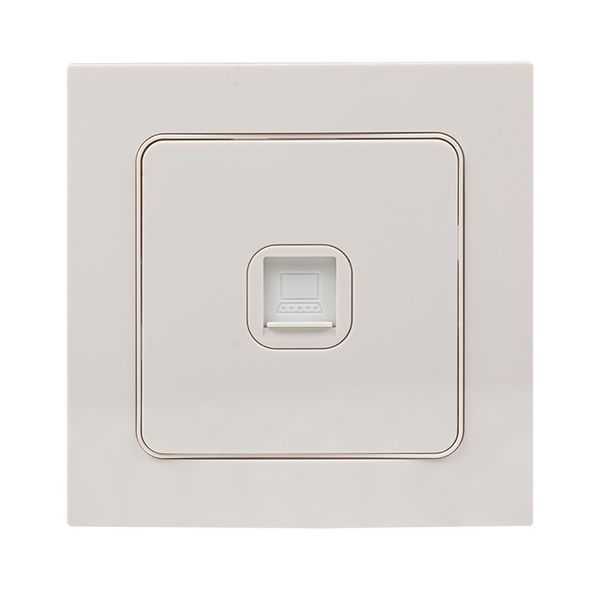 Механизм розетки RJ-45 1-м Стокгольм бел. PROxima EKF EYK01-035-10