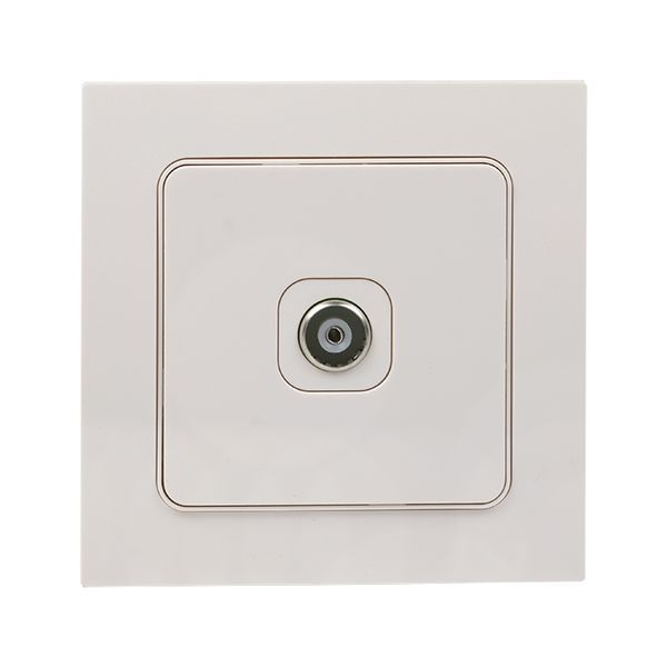 Механизм розетки TV 1-м Стокгольм 75Ом 5-862МГц бел. PROxima EKF EYA00-027-10