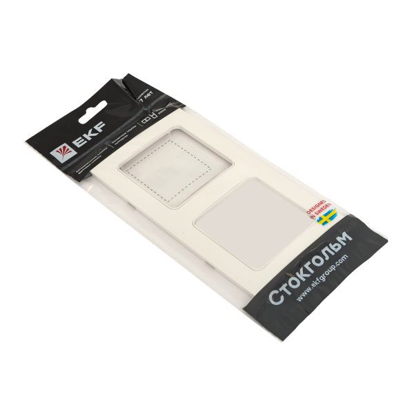 Рамка 2-м Стокгольм бел. PROxima EKF EXM-G-303-10