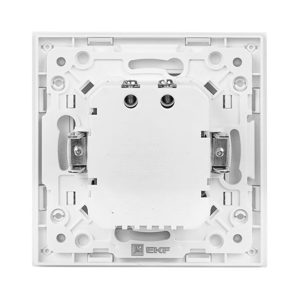 Механизм розетки USB 2-м Стокгольм 2.1А бел. PROxima EKF EYR16-028-10-2USB