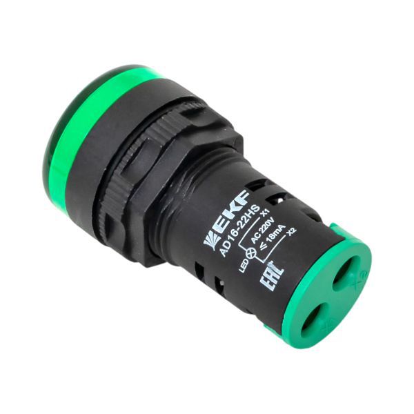 Матрица светодиодная AD16-22HS зел. EKF ledm-ad16-g