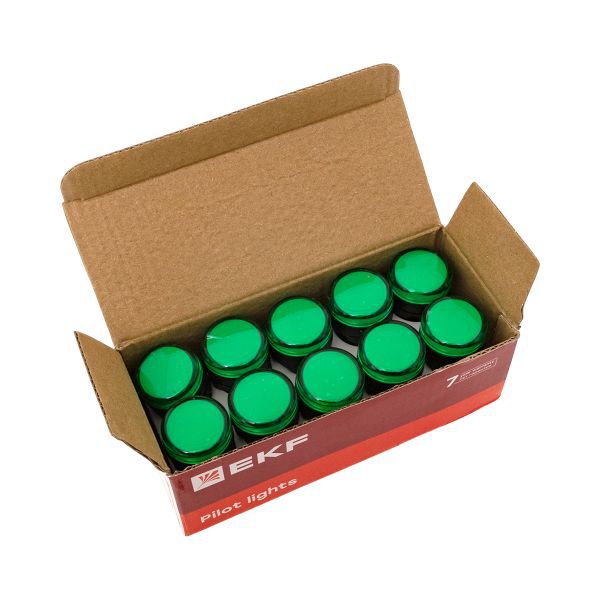 Матрица светодиодная AD16-22HS зел. EKF ledm-ad16-g