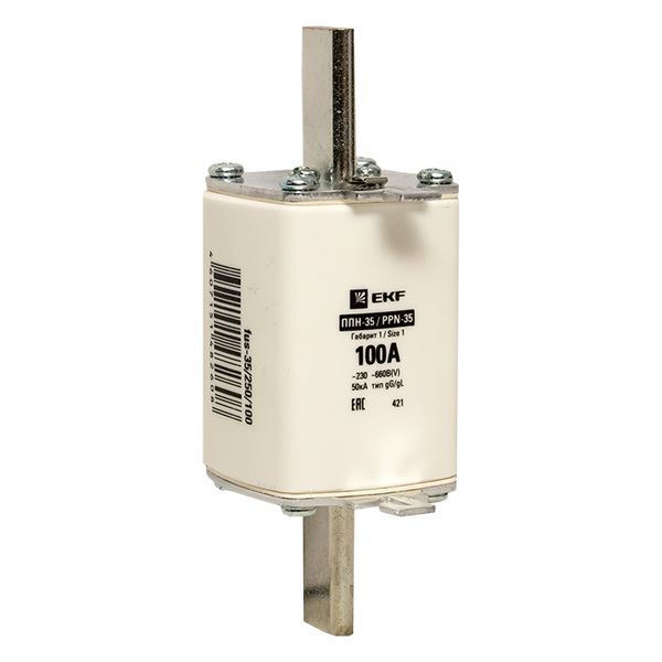 Вставка плавкая ППН-35 250/100А габарит NT1 EKF fus-35/250/100 Вставка плавкая ППН-35 250/100А габарит NT1 EKF fus-35/250/100