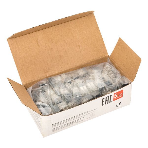 Клемма СМК-104 4 отверстия 1.0-2.5кв.мм (уп.100шт) PROxima EKF plc-smk-104