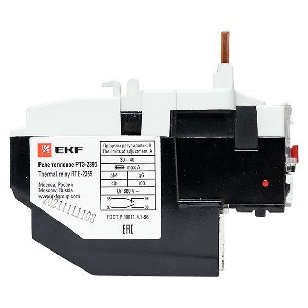 Реле тепл. РТЭ 2355 30-40А EKF rel-2355-30-40