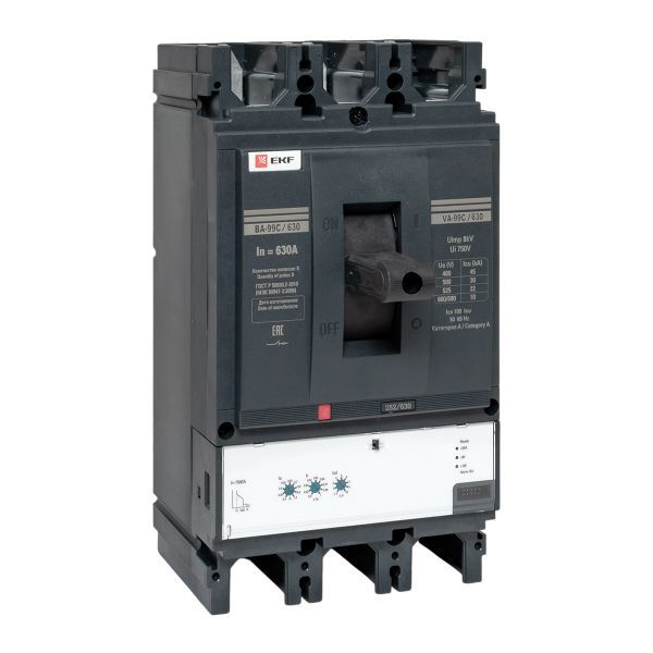 Выключатель автоматический 3п 630/630А 45кА ВА-99C Compact NS PROxima EKF mccb99C-630-630