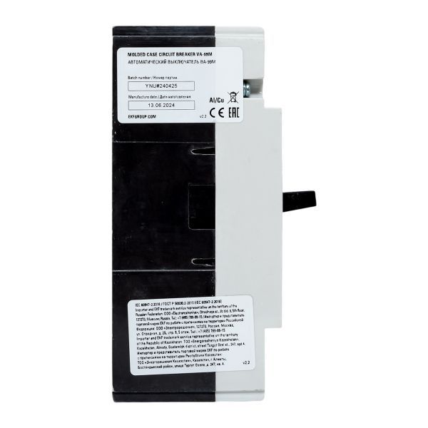Выключатель автоматический 3п 100/80А 35кА ВА-99М PROxima EKF mccb99-100-80m