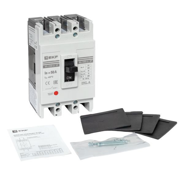 Выключатель автоматический 3п 63/50А 25кА ВА-99М PROxima EKF mccb99-63-50m