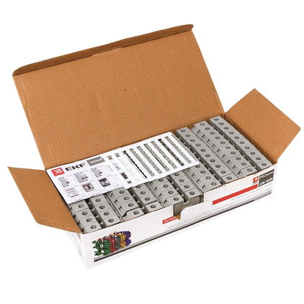 Клемма EKF винт JXB- 6 мм2 цвет серый