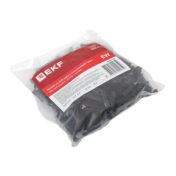 Зажим на DIN-рейку пласт. EW EKF ahdw-ew