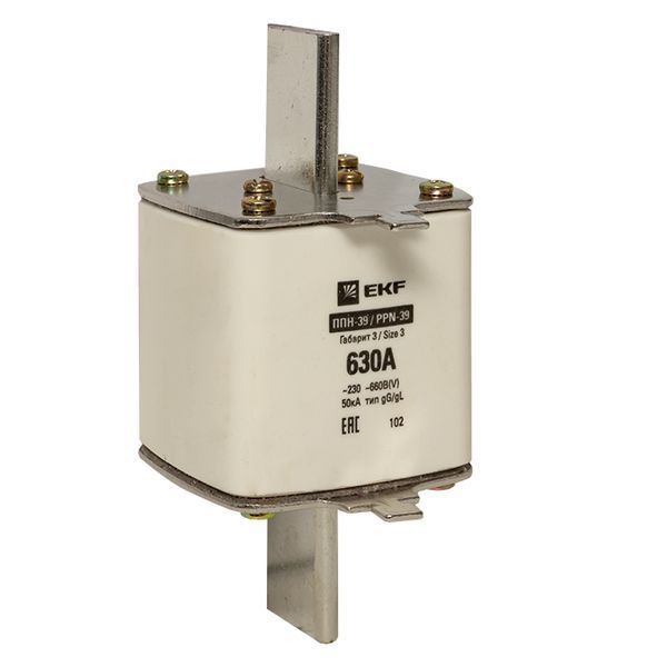 Вставка плавкая ППН-39 630/630А габарит 3 EKF fus-39/630 Вставка плавкая ППН-39 630/630А габарит 3 EKF fus-39/630