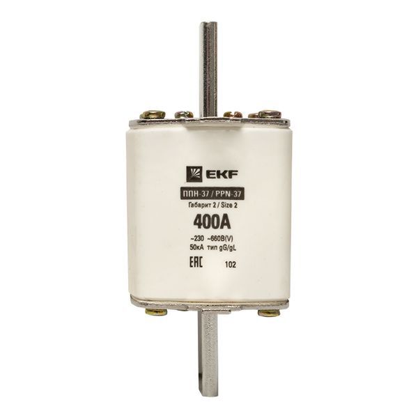 Вставка плавкая ППН-37 400/400А габарит 2 EKF fus-37/400