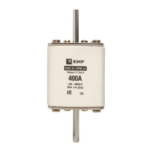 Вставка плавкая ППН-37 400/400А габарит 2 EKF fus-37/400