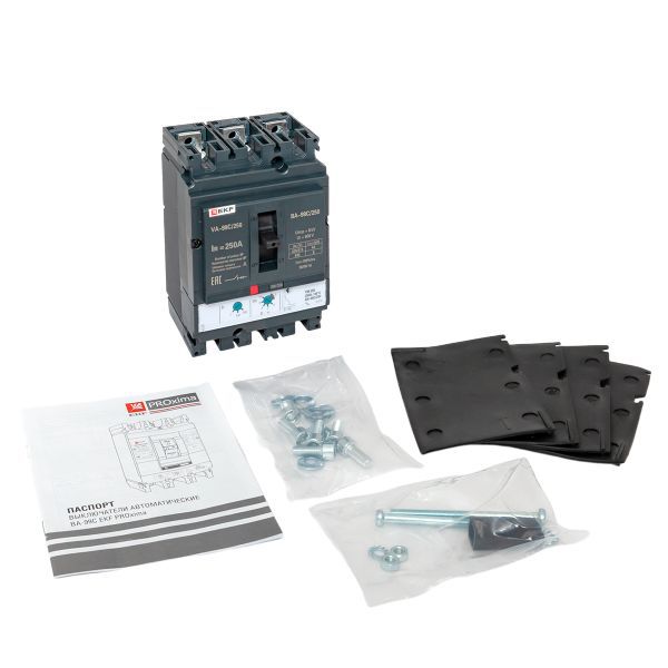 Выключатель автоматический 3п 250/250А 45кА ВА-99C Compact NS PROxima EKF mccb99C-250-250